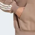 BLUSÃO ADIDAS 3S HOODIE FUTURE ICONS MASCULINO - Marrom/branco