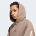 BLUSÃO ADIDAS 3S HOODIE FUTURE ICONS MASCULINO - Marrom/branco