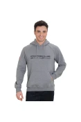 BLUSÃO ADIDAS 911 G CAPUZ MASCULINO - Cinza/preto