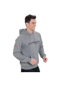 BLUSÃO ADIDAS 911 G CAPUZ MASCULINO - Cinza/preto