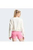 BLUSÂO ADIDAS ALL OVER PRINT FEMININO - Bege/rosa BLUSÂO ADIDAS ALL OVER PRINT FEMININO - Bege/rosa