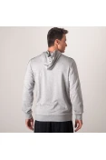 BLUSÃO ADIDAS E 3S PO FT MASCULINO - Cinza BLUSÃO ADIDAS E 3S PO FT MASCULINO - Cinza