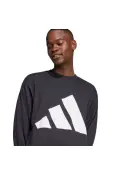 BLUSÃO ADIDAS ESSENTIALS BIG LOGO MASCULINO - Preto/branco