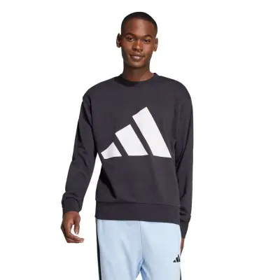 BLUSÃO ADIDAS ESSENTIALS BIG LOGO MASCULINO - Preto/branco