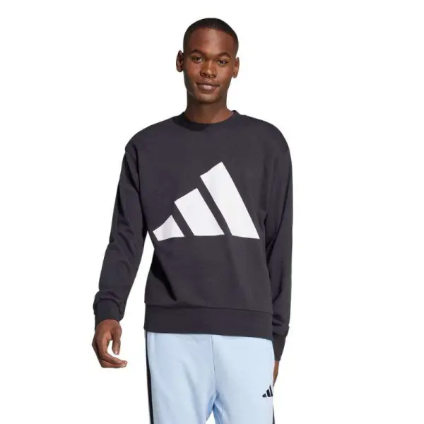 BLUSÃO ADIDAS ESSENTIALS BIG LOGO MASCULINO - Preto/branco