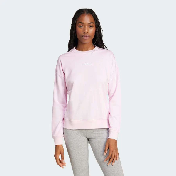 BLUSAO ADIDAS ESSENTIALS FRENCH TERRY FEMININO - Rosa