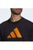 BLUSÃO ADIDAS FUTURE ICON MASCULINO - Preto/laranja BLUSÃO ADIDAS FUTURE ICON MASCULINO - Preto/laranja