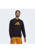BLUSÃO ADIDAS FUTURE ICON MASCULINO - Preto/laranja BLUSÃO ADIDAS FUTURE ICON MASCULINO - Preto/laranja