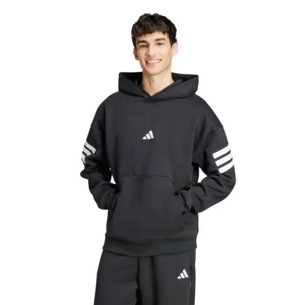 BLUSÃO ADIDAS FUTURE ICONS 3S MASCULINO - Preto