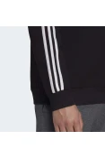 BLUSÂO ADIDAS MOLETOM 3S FL SWT MASCULINO - Preto/branco BLUSÂO ADIDAS MOLETOM 3S FL SWT MASCULINO - Preto/branco