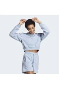 BLUSÃO ADIDAS MOLETOM ALL SZN FEMININO - Azul BLUSÃO ADIDAS MOLETOM ALL SZN FEMININO - Azul