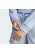 BLUSÃO ADIDAS MOLETOM ALL SZN FEMININO - Azul BLUSÃO ADIDAS MOLETOM ALL SZN FEMININO - Azul