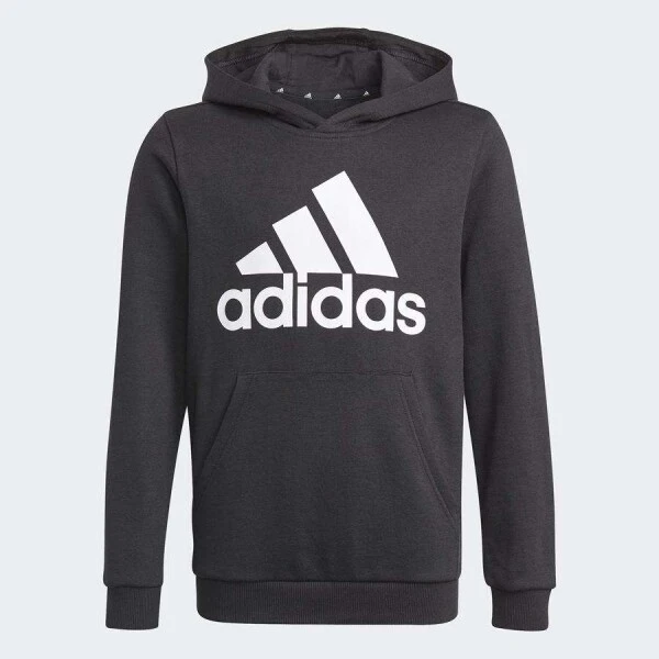 BLUSÃO ADIDAS MOLETOM B BL HD INFANTIL - Preto/branco