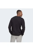 BLUSÃO ADIDAS MOLETOM ESSENTIALS BIG LOGO MASCULINO - Preto/branco
