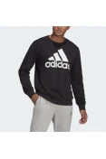 BLUSÃO ADIDAS MOLETOM ESSENTIALS BIG LOGO MASCULINO - Preto/branco