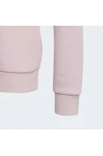 BLUSÃO ADIDAS MOLETOM ESSENTIALS INFANTIL FEMININA - Rosa/branco