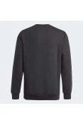 BLUSÃO ADIDAS MOLETOM ESSENTIALS INFANTIL - Preto/branco