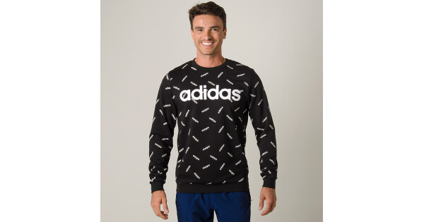 moletom adidas estampado