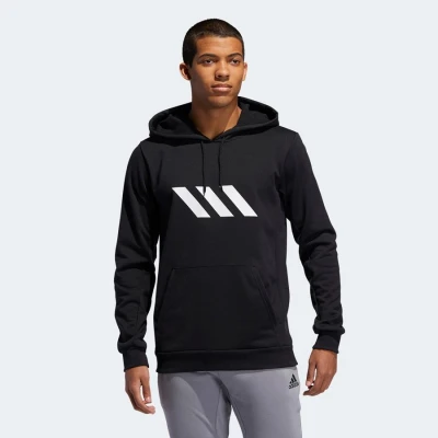 BLUSÃO ADIDAS MOLETOM SPT B-BALL MASCULINA - Preto BLUSÃO ADIDAS MOLETOM SPT B-BALL MASCULINA - Preto
