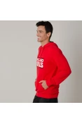 BLUSÃO ADIDAS NBA HOODY CHICAGO BULLS MASCULINO - Vermelho