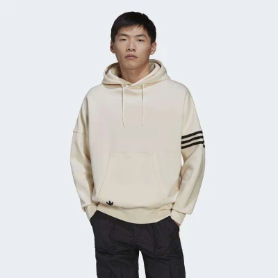 BLUSÃO ADIDAS NEUCL HOODIE MASCULINO - Bege BLUSÃO ADIDAS NEUCL HOODIE MASCULINO - Bege