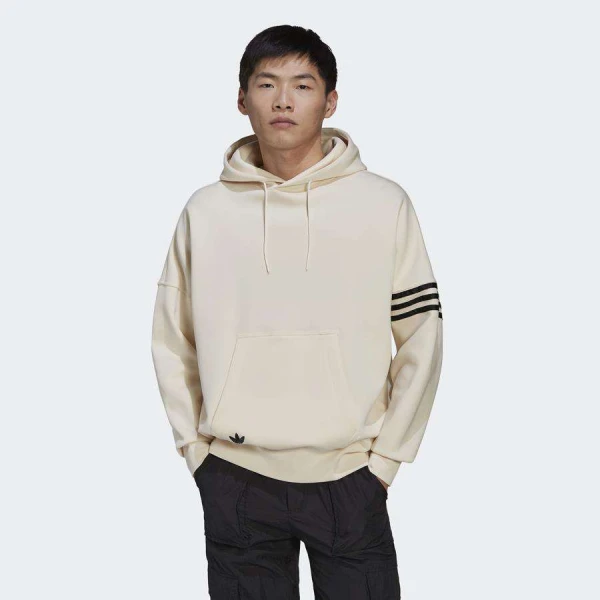 BLUSÃO ADIDAS NEUCL HOODIE MASCULINO - Bege BLUSÃO ADIDAS NEUCL HOODIE MASCULINO - Bege