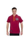BLUSÃO ADIDAS SS NBA CLEVELAND CAVALIERS MASCULINO - Bordo/amarelo