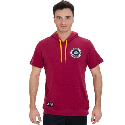 BLUSÃO ADIDAS SS NBA CLEVELAND CAVALIERS MASCULINO - Bordo/amarelo