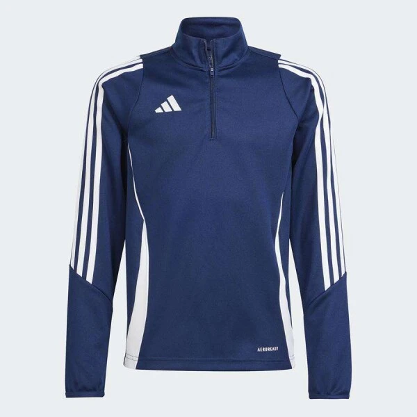 BLUSÃO ADIDAS TREINO TIRO 24 INFANTIL - Marinho/branco