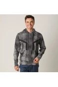 BLUSÃO ASICS TRAINING HEX HOODY MASCULINO - Cinza