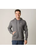 BLUSÃO ASICS TRAINING SWEAT HOODY MASCULINO - Grafite BLUSÃO ASICS TRAINING SWEAT HOODY MASCULINO - Grafite