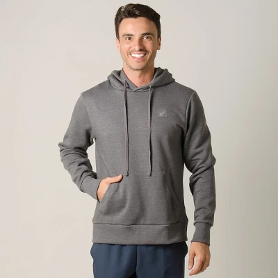 BLUSÃO ASICS TRAINING SWEAT HOODY MASCULINO - Grafite BLUSÃO ASICS TRAINING SWEAT HOODY MASCULINO - Grafite