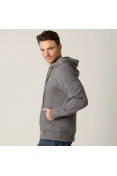 BLUSÃO ASICS TRAINING SWEAT HOODY MASCULINO - Grafite BLUSÃO ASICS TRAINING SWEAT HOODY MASCULINO - Grafite