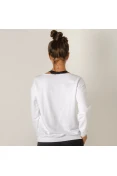 BLUSÃO COLCCI MOLETOM FEMININO - Branco BLUSÃO COLCCI MOLETOM FEMININO - Branco