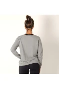 BLUSÃO COLCCI MOLETOM FEMININO - Cinza BLUSÃO COLCCI MOLETOM FEMININO - Cinza
