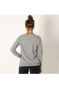 BLUSÃO COLCCI MOLETOM FEMININO - Cinza BLUSÃO COLCCI MOLETOM FEMININO - Cinza