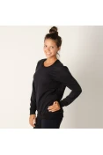 BLUSÃO COLCCI MOLETOM FEMININO - Preto BLUSÃO COLCCI MOLETOM FEMININO - Preto