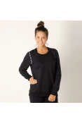 BLUSÃO COLCCI MOLETOM FEMININO - Preto BLUSÃO COLCCI MOLETOM FEMININO - Preto