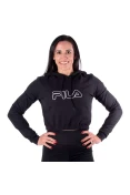 BLUSÃO FILA COM CAPUZ CONFORT EASY FEMININO - Preto