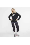 BLUSÃO FLEECE NIKE ESSENTIAL HOODIE FEMININO - Preto