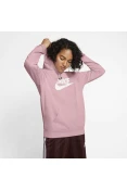 BLUSÃO FLEECE NIKE ESSENTIAL HOODIE FEMININO - Rosa