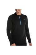 BLUSÃO MIZUNO TÉRMICA MANGA LONGA MASCULINO - Preto