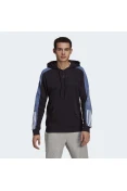 BLUSÃO MOLETOM ADIDAS CAPUZ ESSENTIALS LOGO CLORBLOCK MASCULINO - Preto/azul BLUSÃO MOLETOM ADIDAS CAPUZ ESSENTIALS LOGO CLORBLOCK MASCULINO - Preto/azul