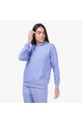 BLUSÃO MOLETOM FILA COM CAPUZ CLASSIC FEMININO - Azul BLUSÃO MOLETOM FILA COM CAPUZ CLASSIC FEMININO - Azul