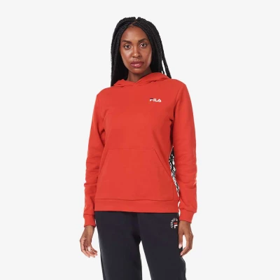 BLUSÃO MOLETOM FILA COM CAPUZ CLASSIC FEMININO - Vermelho BLUSÃO MOLETOM FILA COM CAPUZ CLASSIC FEMININO - Vermelho