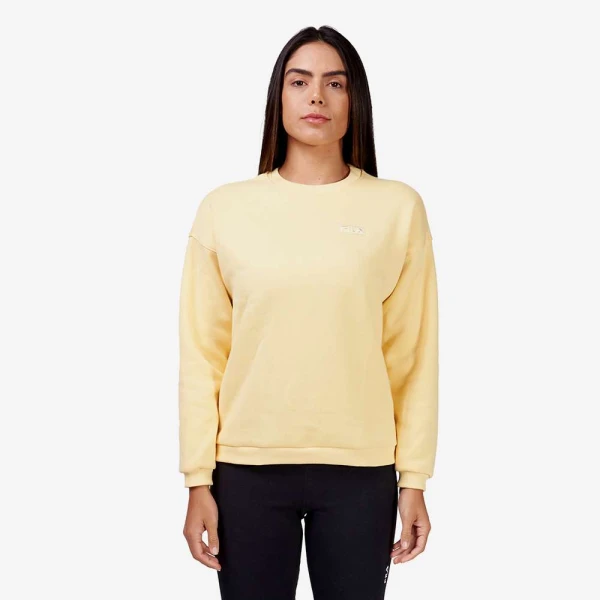 BLUSÃO MOLETOM FILA ESSENCIAL WINTER FEMININO - Amarelo BLUSÃO MOLETOM FILA ESSENCIAL WINTER FEMININO - Amarelo