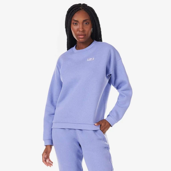 BLUSÃO MOLETOM FILA ESSENCIAL WINTER FEMININO - Azul BLUSÃO MOLETOM FILA ESSENCIAL WINTER FEMININO - Azul