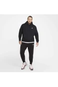 BLUSÃO MOLETOM NIKE SPORTSWEAR CLUB FLEECE PULLOVER COM CAPUZ MASCULINO - Preto BLUSÃO MOLETOM NIKE SPORTSWEAR CLUB FLEECE PULLOVER COM CAPUZ MASCULINO - Preto