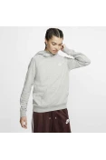 BLUSAO MOLETOM NIKE SPORTSWEAR ESSENTIAL FUL-NECK FLEECE PULLOVER FEMININO - Cinza