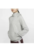 BLUSAO MOLETOM NIKE SPORTSWEAR ESSENTIAL FUL-NECK FLEECE PULLOVER FEMININO - Cinza BLUSAO MOLETOM NIKE SPORTSWEAR ESSENTIAL FUL-NECK FLEECE PULLOVER FEMININO - Cinza